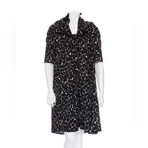 Marc Jacobs Animal Print Silk Dress Size 6